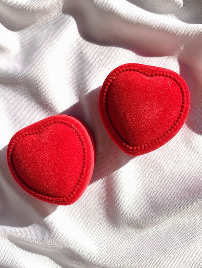 Estuche corazón rojo (no incluye anillo)
