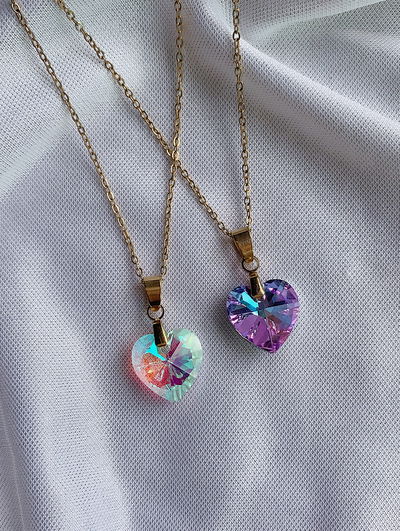 Collar crystal: golden