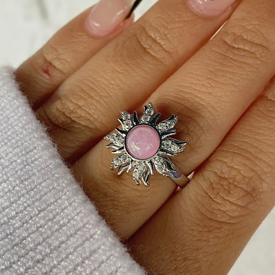 Anillo sol rapunzel - giratorio