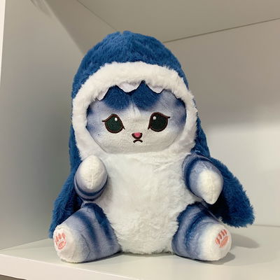 Peluche gatito tiburón 