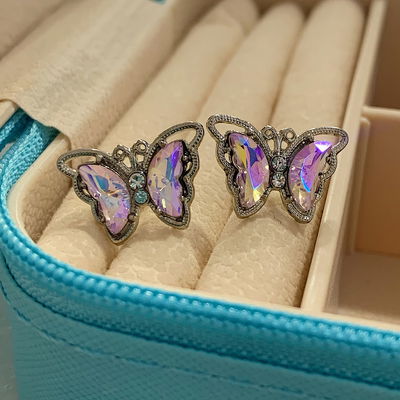 Aros mariposa - tornasol