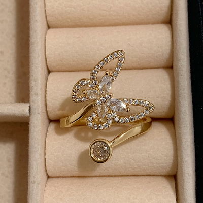 Anillo butterfly: Golden