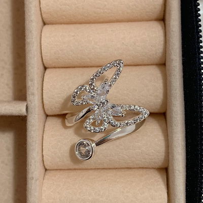 Anillo butterfly: Silver
