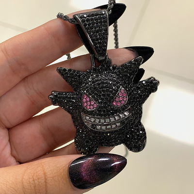 Collar gengar: negro