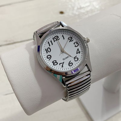 Reloj Briana Silver: blanco 