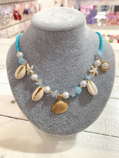 Collar Marine: celeste