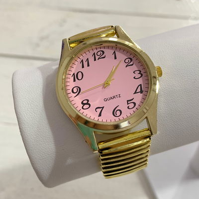 Reloj Briana Golden: rosa