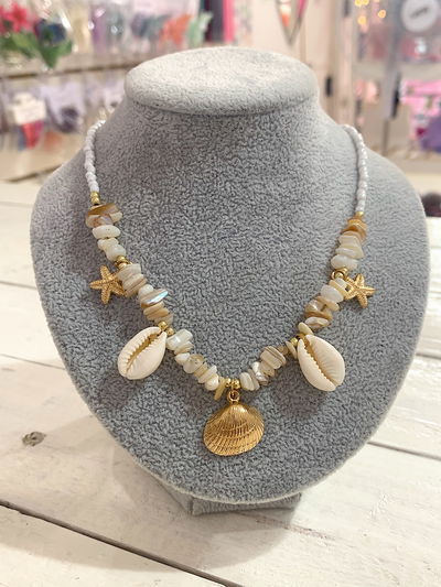 Collar Marine: blanco