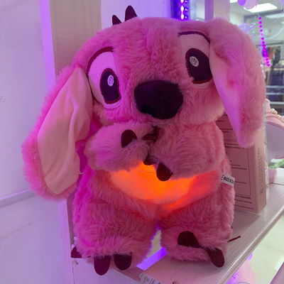 Stitch rosa que respira 