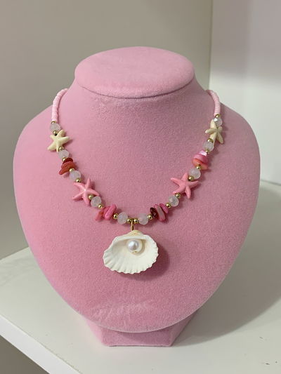 Collar Afrodita: rosa