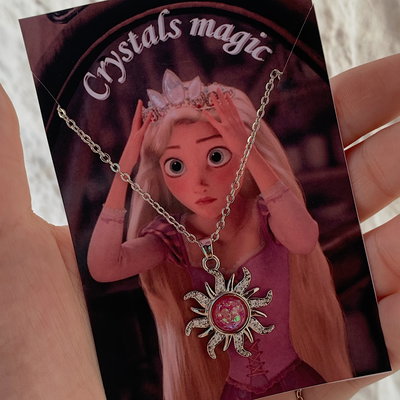 Collar sol Rapunzel: silver