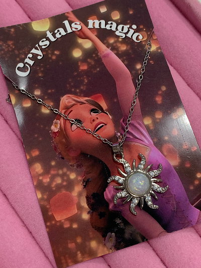 Collar sol Rapunzel: silver