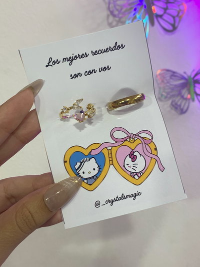 Anillos compartidos: Kitty & Daniel