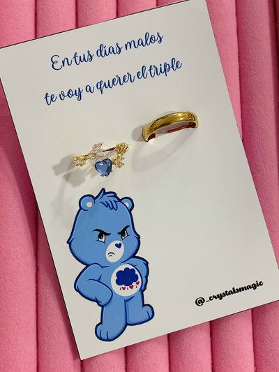 Anillos compartidos: oso gruñon