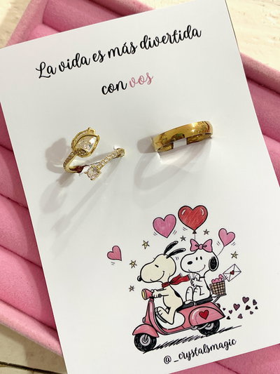 Anillos compartidos: Snoopy
