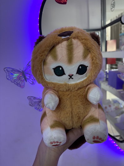 Peluche gatito castor