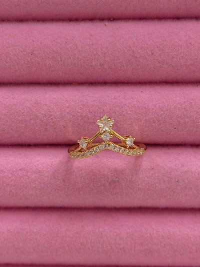 Anillo PROMO: Corona dorada