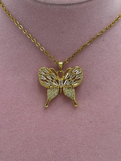 Collar Butterfly: Golden 
