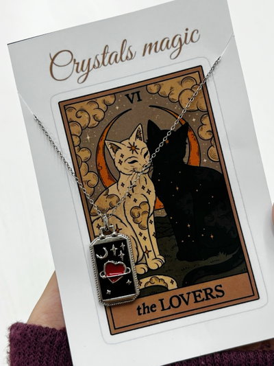 Collar The Lovers: Silver