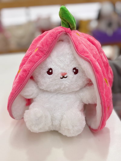 Peluche conejo - rosa  