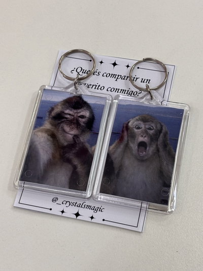 Llaveros monitos     