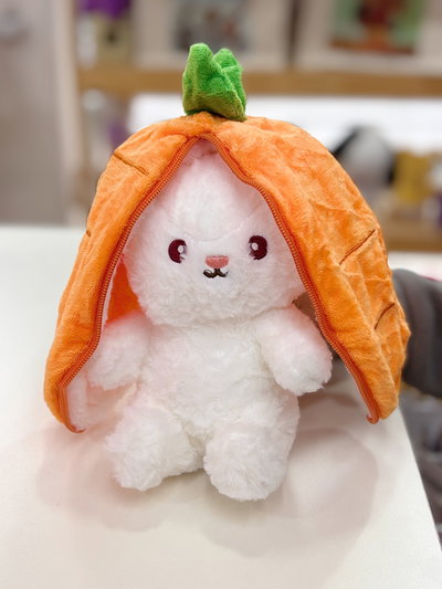 Peluche conejo - naranja   