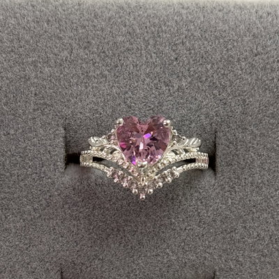 Anillo Corazón - regulable 