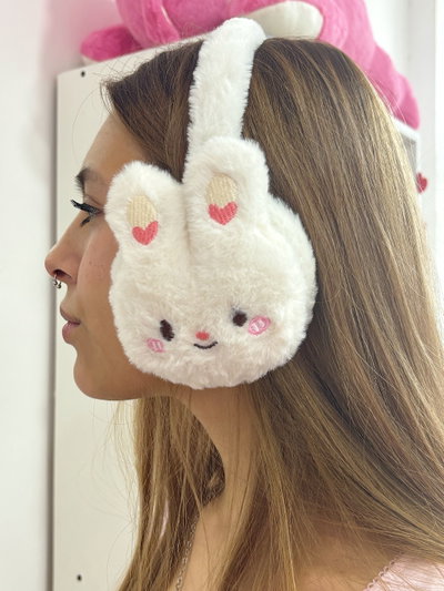 Orejeras Bunny - blanco  