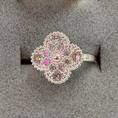 Anillo trébol 
