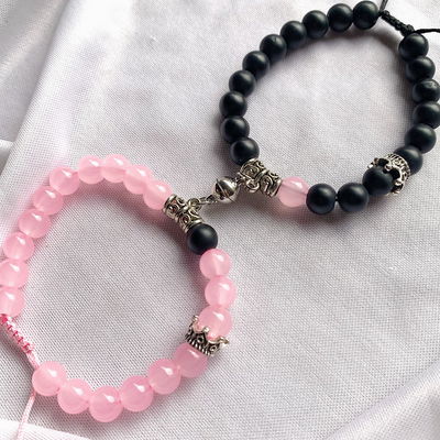 Pulseras imantadas: King and queen