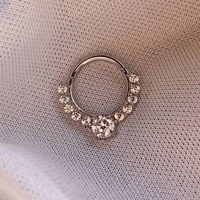 Piercing septum brillos