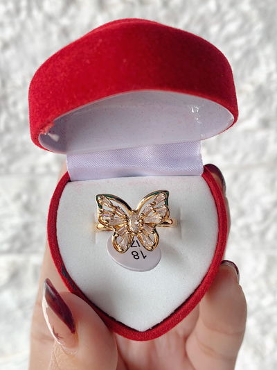 Anillo mariposa: Golden