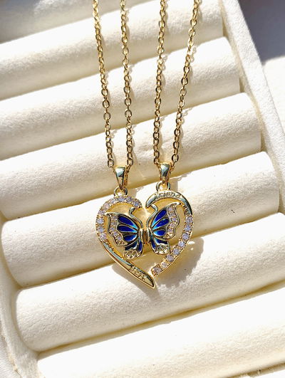 Collar butterfly: imantado