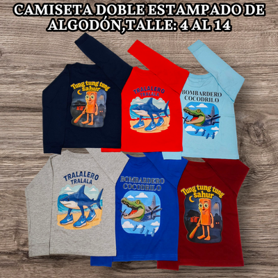 Camiseta de Algodon