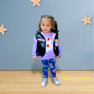 CHALECO PUFFER METALISADO