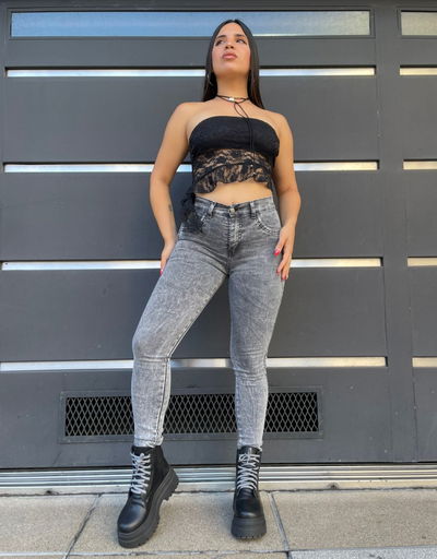 JEANS ELASTISADOS DE DAMA