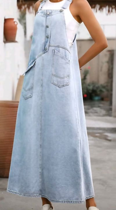 Vestido jardinero Lisse