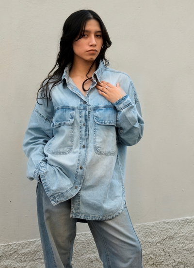 Camisa Grey denim