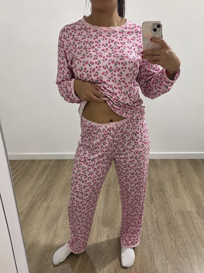 Pijama Cherry Fucsia