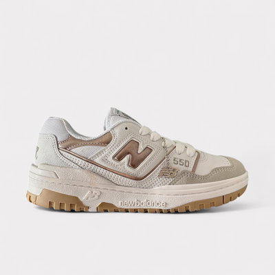 New Balance 550 Blanca/Dorado