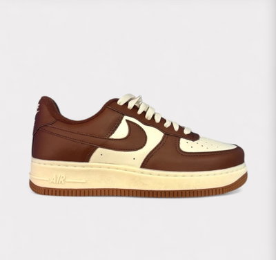 NIKE air force marron/blanco