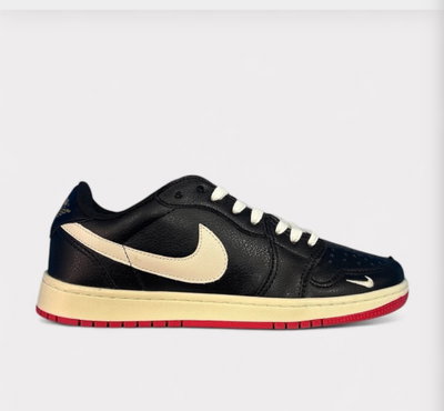 NIKE  jordan negro/blanco/rojo