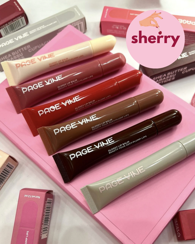 Glossy Lip Balm - Page Vine