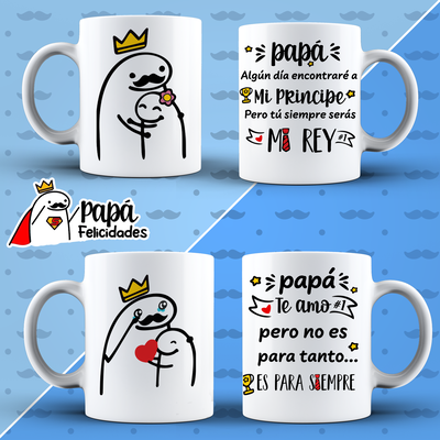 Tazas de Cerámica Flork Día del Padre!! 