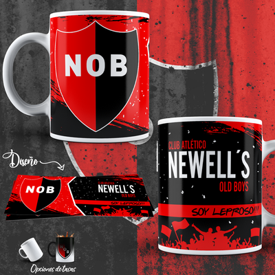 Tazas de Cerámica Newells.  