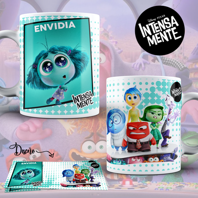 Tazas de Cerámica o Plástica Intensamente .  