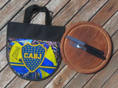 Set de Asado Boca Juniors.  