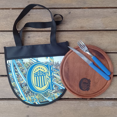 Set de Asado Rosario Central.  