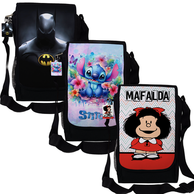 Bolso Matero Cordura Personajes, Superheroes, Peliculas, etc
