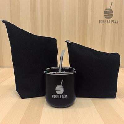 Ecomate c/bombilla + Bags Cordura Negra